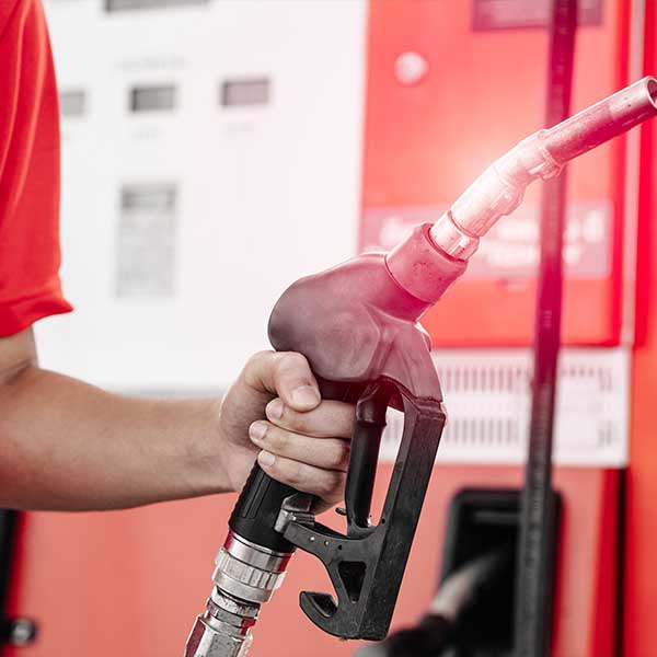 Koersontwikkeling benzine